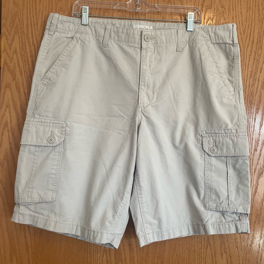 Sonoma Men's Stone Cargo Shorts